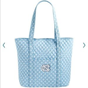 Vera Bradley UNC Quilted Tote Bag~Collegiate Collection, Limited Edition